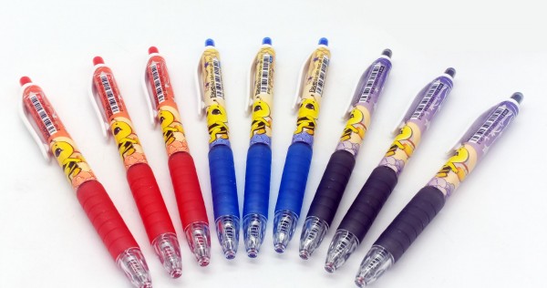 Bút bấm mực gel E145