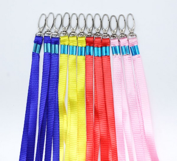 Dây thẻ móc sắt (Đỏ, Hồng, Vàng, Tím, Xanh) E419