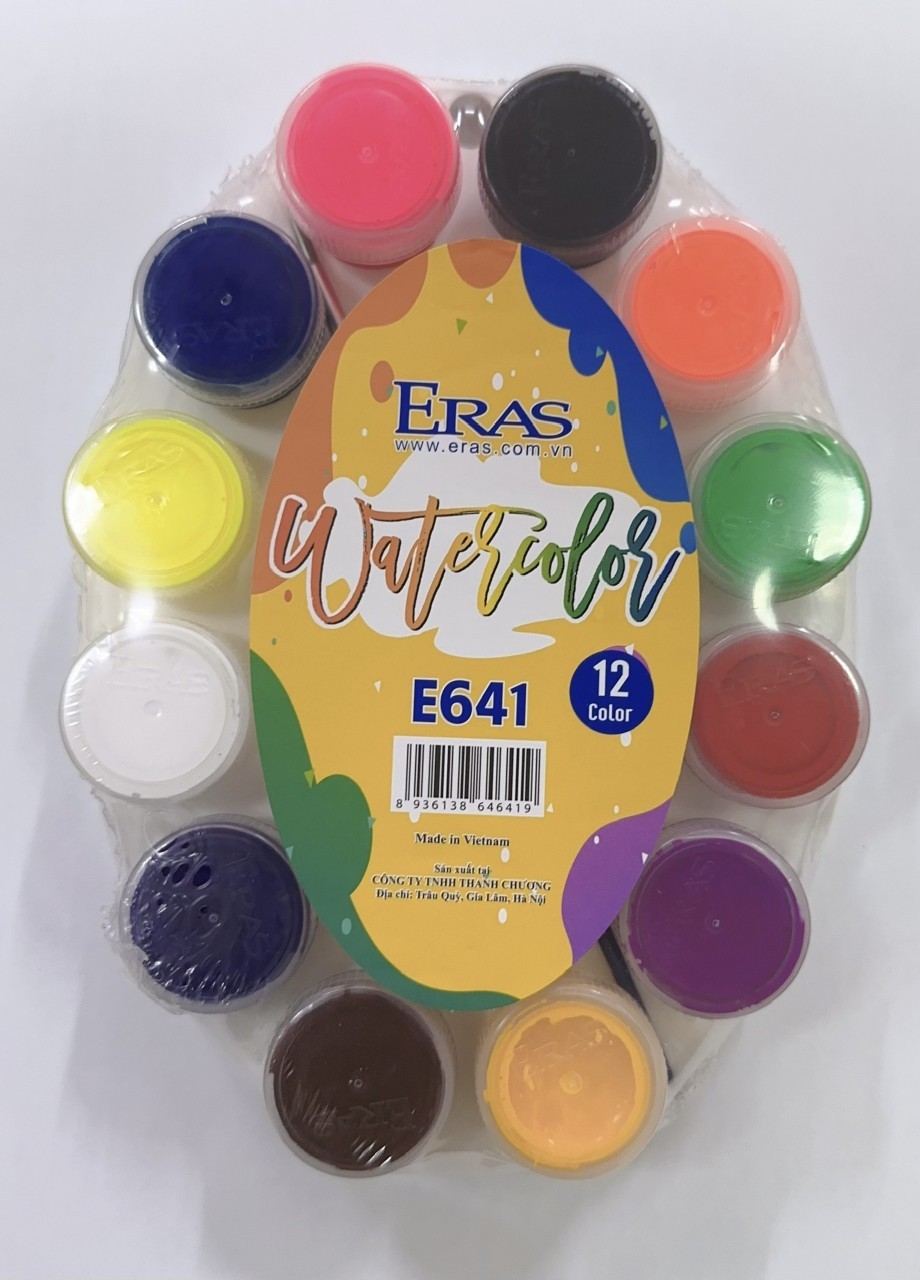 Màu nước 12 màu E641