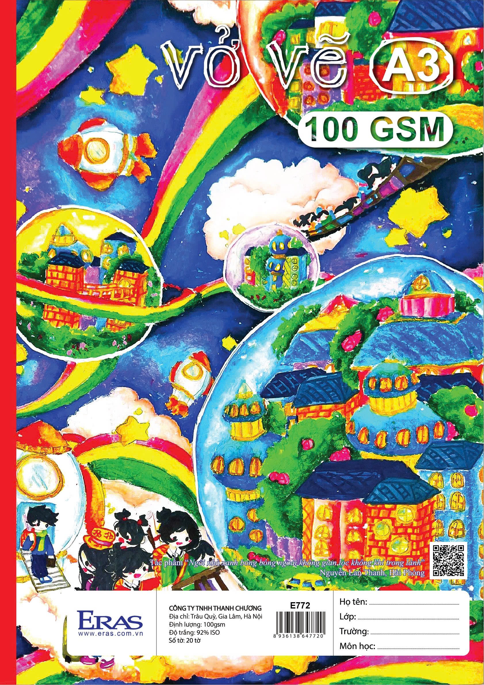 Vở vẽ E770-773