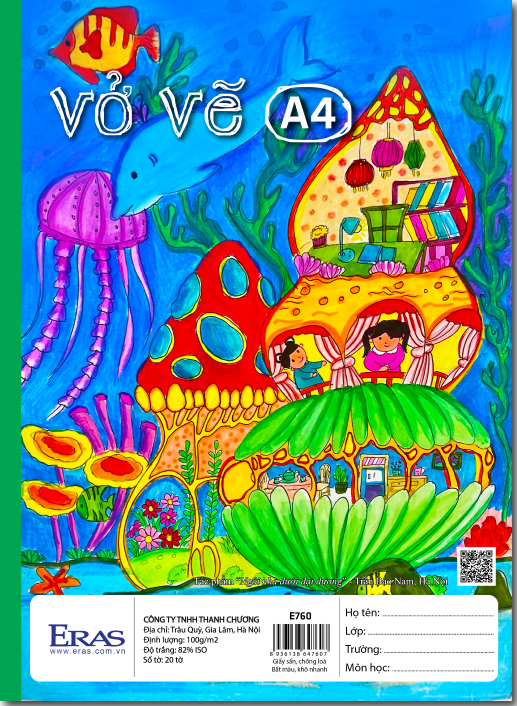 Vở Vẽ E760