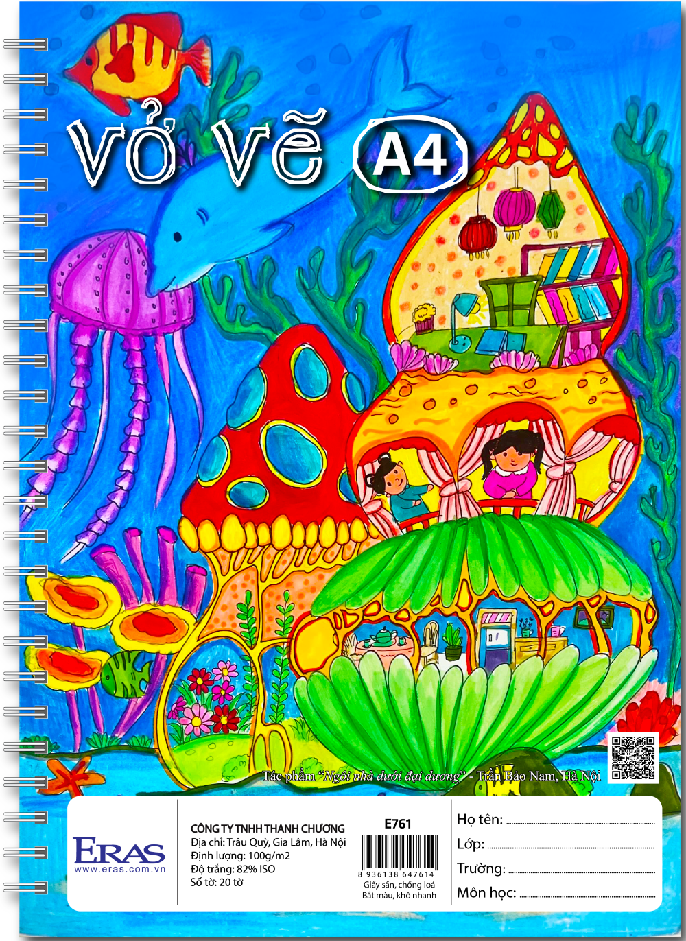 Vở Vẽ E761