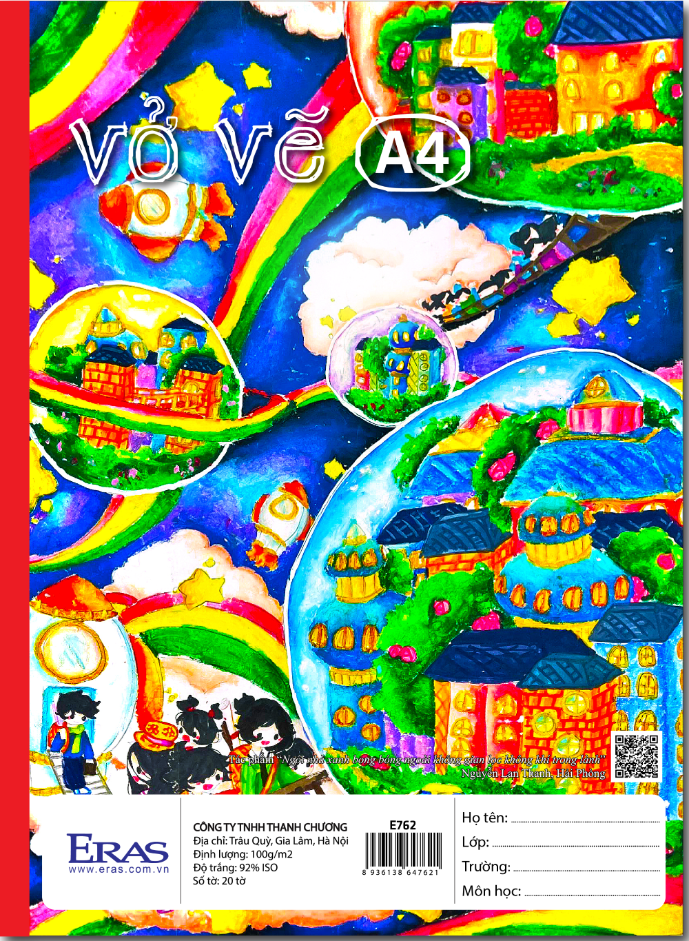 Vở Vẽ E762