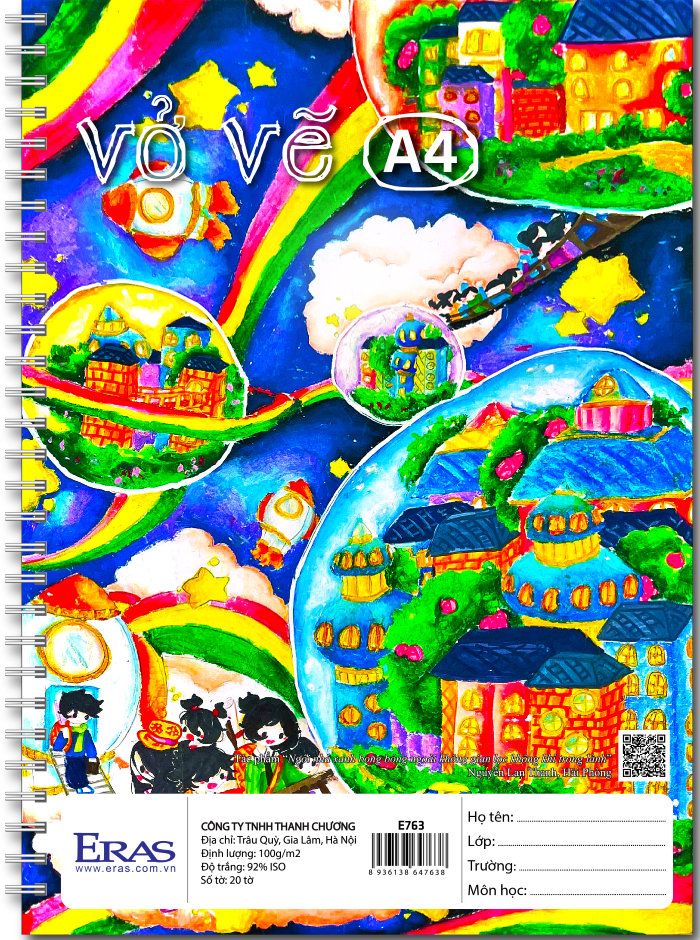 Vở Vẽ E763